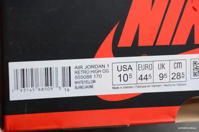 1 Class Air High 555088-170 First Retro Jordan Flight OG 0706